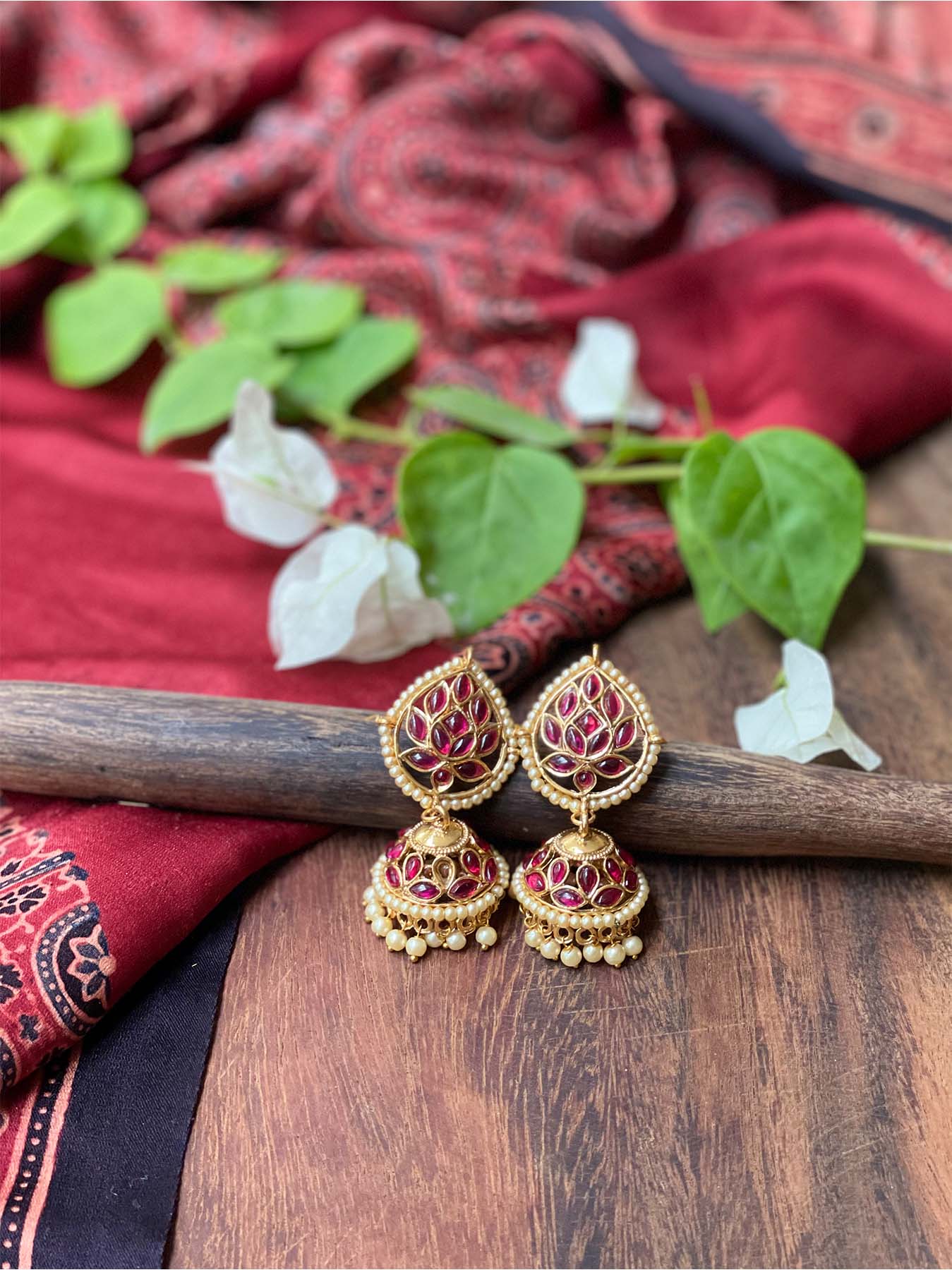 KIDS BHARATANATYAM JEWELLERY SET – sriman